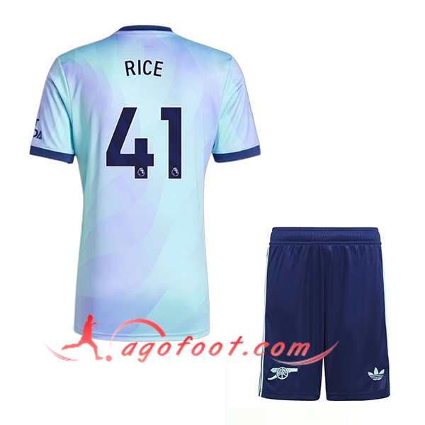 Maillot de Foot Arsenal (RICE #41) Enfants 2024/2025 Third