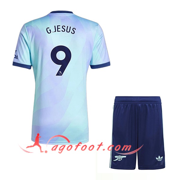 Maillot de Foot Arsenal (G.JESUS #9) Enfants 2024/2025 Third