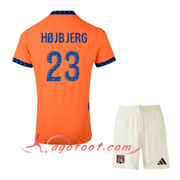 Maillot de Foot Marseille (HØJBJERG #23) Enfants 2024/2025 Third