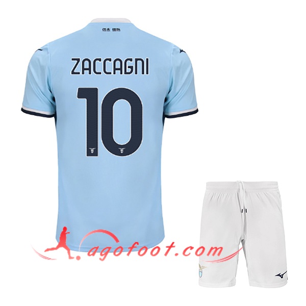 Maillot de Foot SS Lazio (ZACCAGNI #10) Enfants 2024/2025 Domicile