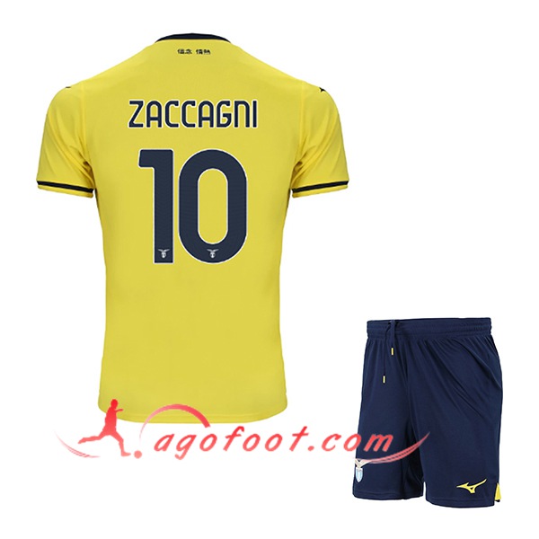 Maillot de Foot SS Lazio (ZACCAGNI #10) Enfants 2024/2025 Exterieur