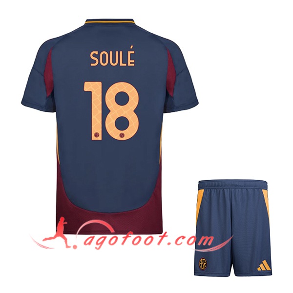 Maillot de Foot As Rome (SOULÉ #18) Enfants 2024/2025 Third