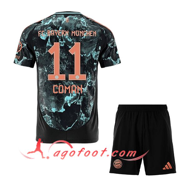Maillot de Foot Bayern Munich (COMAN #11) Enfants 2024/2025 Exterieur