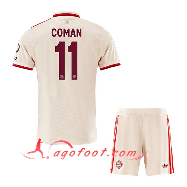 Maillot de Foot Bayern Munich (COMAN #11) Enfants 2024/2025 Champions League