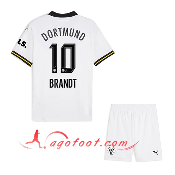 Maillot de Foot Dortmund BVB (BRANDT #10) Enfants 2024/2025 Third