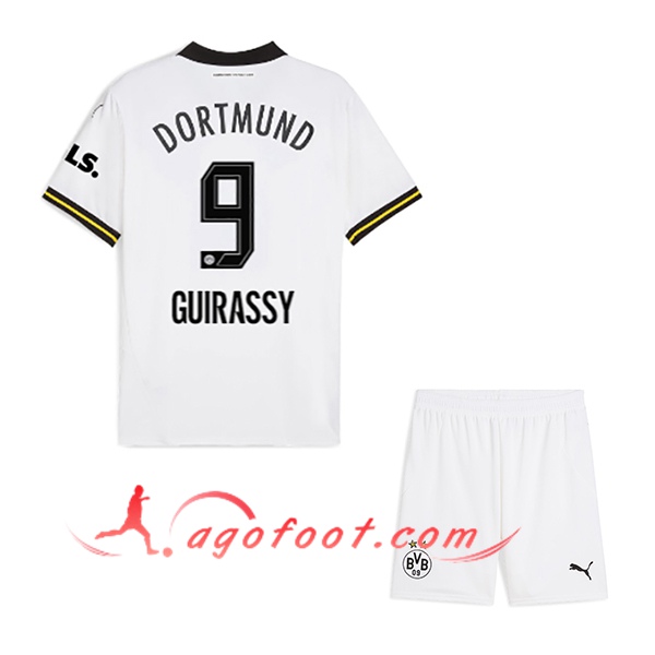 Maillot de Foot Dortmund BVB (GUIRASSY #9) Enfants 2024/2025 Third