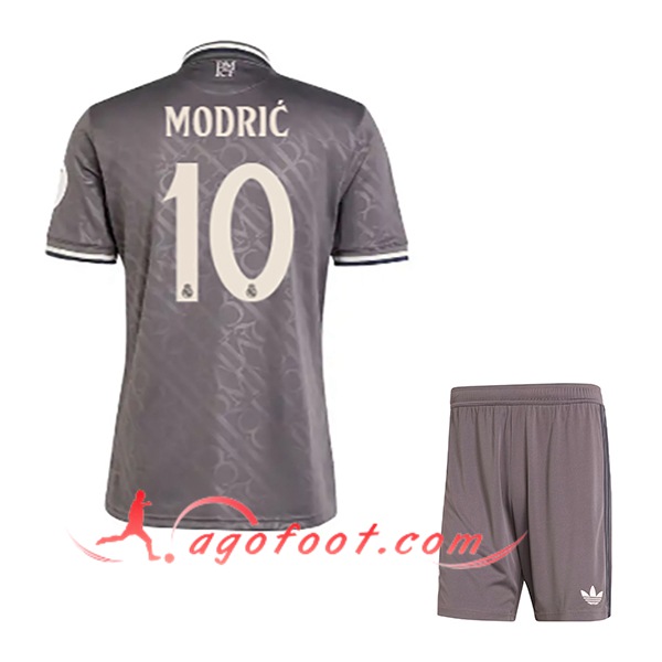 Maillot de Foot Real Madrid (MODRIC #10) Enfants 2024/2025 Third