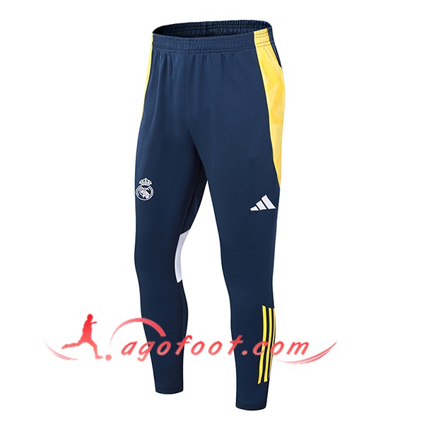 Pantalon Foot Real Madrid Bleu/Blanc/Jaune 2024/2025