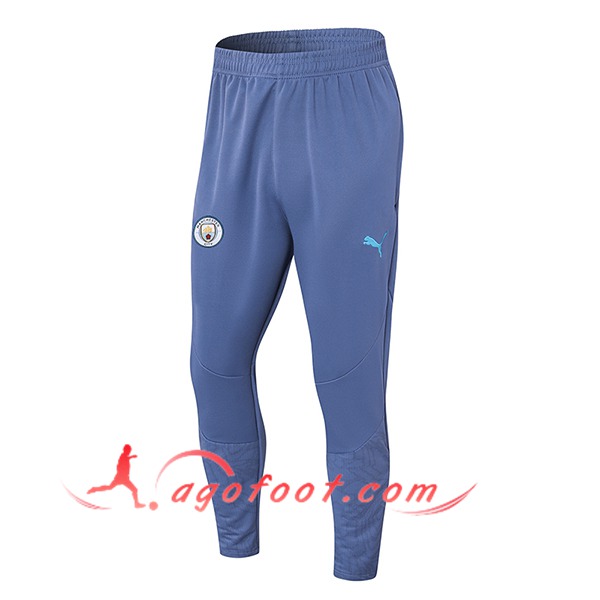 Pantalon Foot Manchester City Gris/Bleu 2024/2025