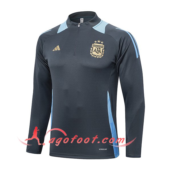 Sweatshirt Training Argentine Gris/Bleu 2024/2025