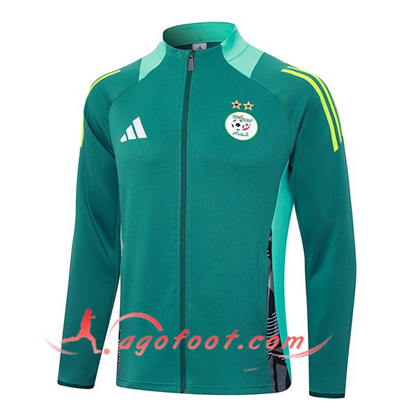 Veste Foot Algeria Vert 2024/2025