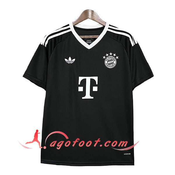 Maillot de Foot Bayern Munich Gardien De But Noir 2024/2025