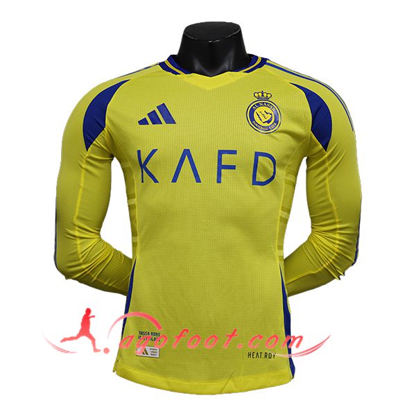 Maillot de Foot Al-Nassr Manches Longues Domicile 2024/2025