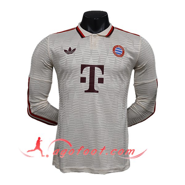 Maillot de Foot Bayern Munich Manches Longues Champions League 2024/2025