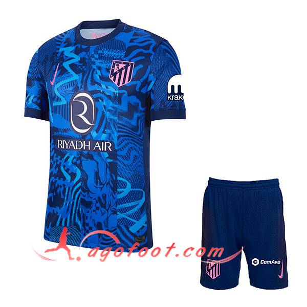 Nouveau Maillot de Foot Atletico Madrid Enfant Third 2024/2025