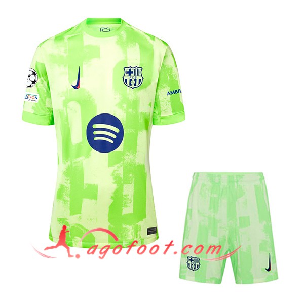Nouveau Maillot de Foot Barcelone Enfant Third 2024/2025 -02