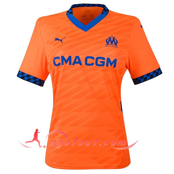 Nouveau Maillot de Foot Marseille OM Femme Third 2024/2025