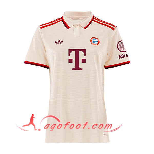 Nouveau Maillot de Foot Bayern Munich Femme Champions League 2024/2025