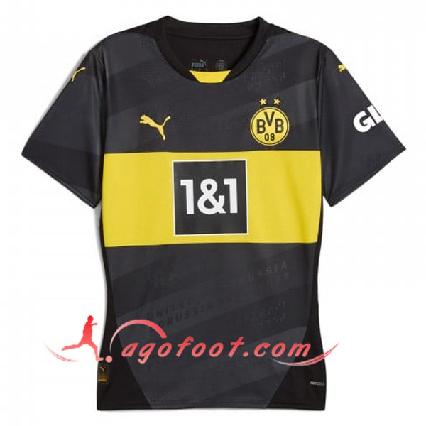 Nouveau Maillot de Foot Dortmund Femme Exterieur 2024/2025