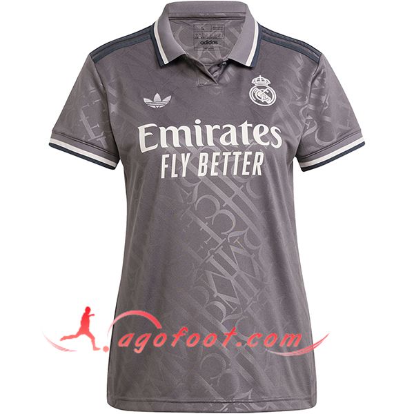 Nouveau Maillot de Foot Real Madrid Femme Third 2024/2025