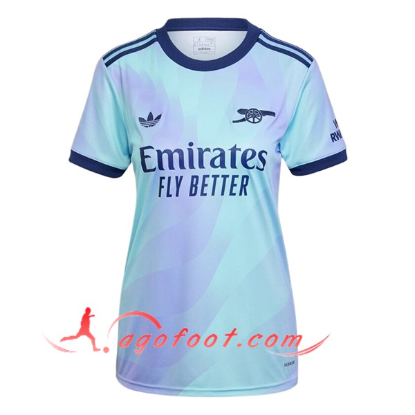 Nouveau Maillot de Foot Arsenal Femme Third 2024/2025