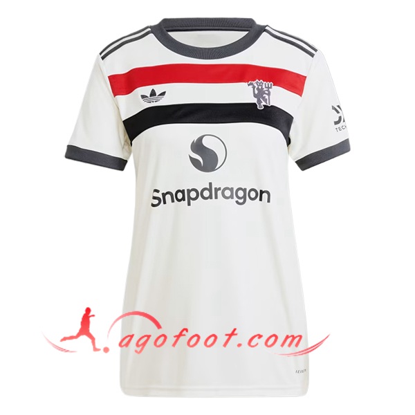 Nouveau Maillot de Foot Manchester United Femme Third 2024/2025