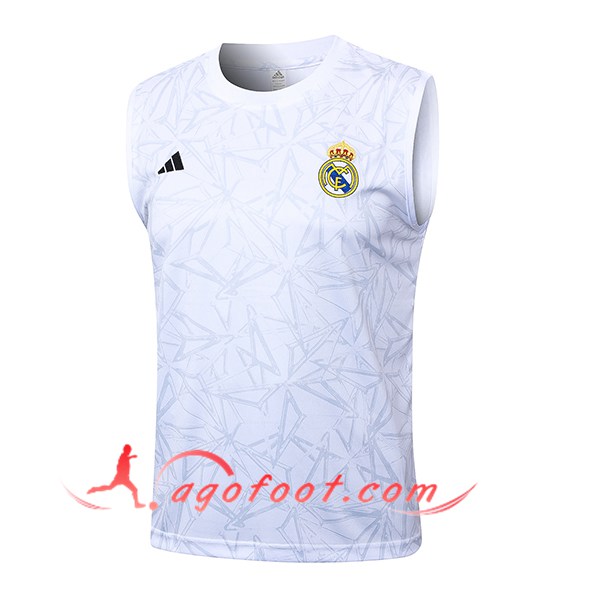 Training Debardeur Real Madrid Blanc 2024/2025 -02