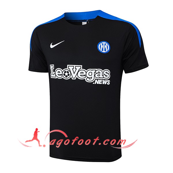 Training T-Shirts Inter Milan Noir/Bleu 2024/2025