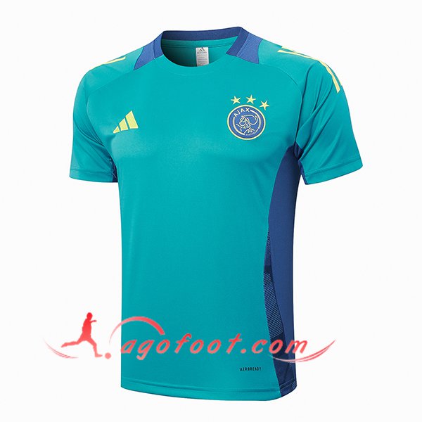 Training T-Shirts Ajax Vert/Bleu 2024/2025