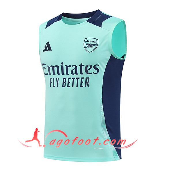 Training Debardeur Arsenal Vert/Bleu 2024/2025