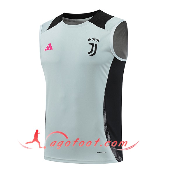 Training Debardeur Juventus Gris/Noir 2024/2025