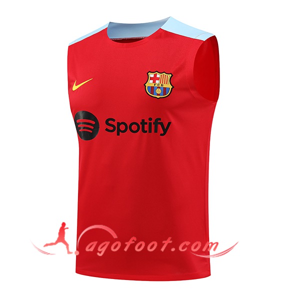 Training Debardeur FC Barcelone Rouge/Bleu 2024/2025