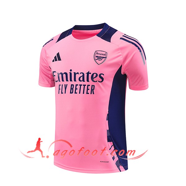 Training T-Shirts Arsenal Rose/Pourpre 2024/2025