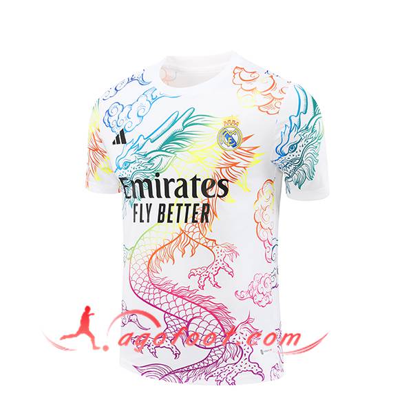 Training T-Shirts Real Madrid Blanc 2024/2025 -03