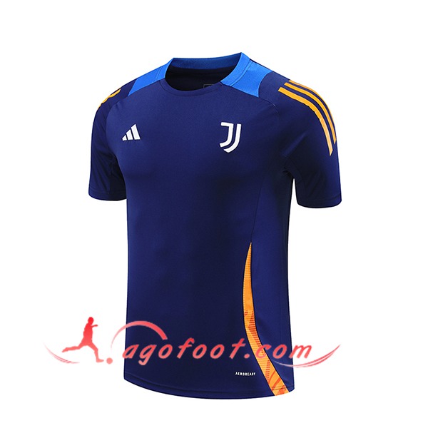 Training T-Shirts Juventus Bleu/Orang 2024/2025