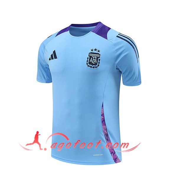 Training T-Shirts Argentine Bleu/Pourpre 2024/2025