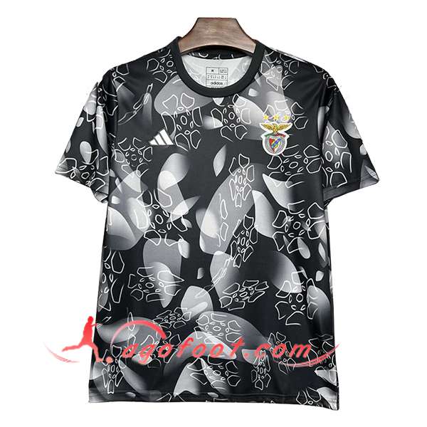 Training T-Shirts S.L.Benfica Noir/Gris 2024/2025