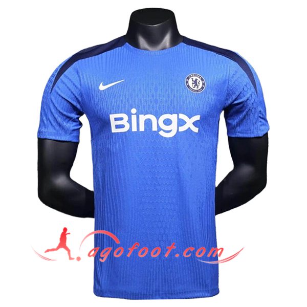 Training T-Shirts FC Chelsea Bleu/Noir 2024/2025