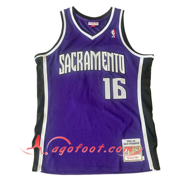 Maillot Sacramento Kings (STOJAKOVIC #16) 2024/25 Pourpre