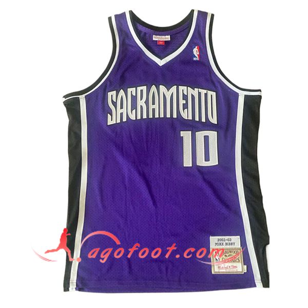 Maillot Sacramento Kings (BIBBY #10) 2024/25 Pourpre