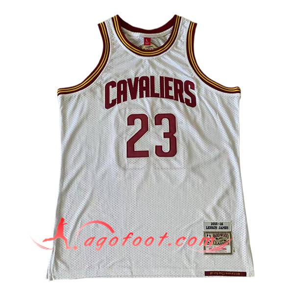 Maillot Cleveland Cavaliers (JAMES #23) 2024/25 Blanc