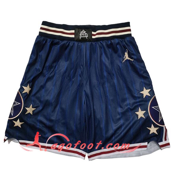 Shorts NBA American All-Star 2024/25 Bleu/Jaune -03
