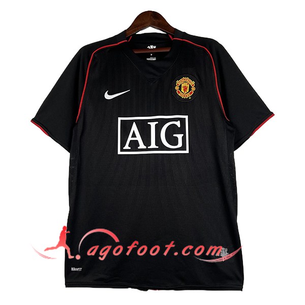 Maillot de Foot Manchester United Retro Exterieur 2007/2008