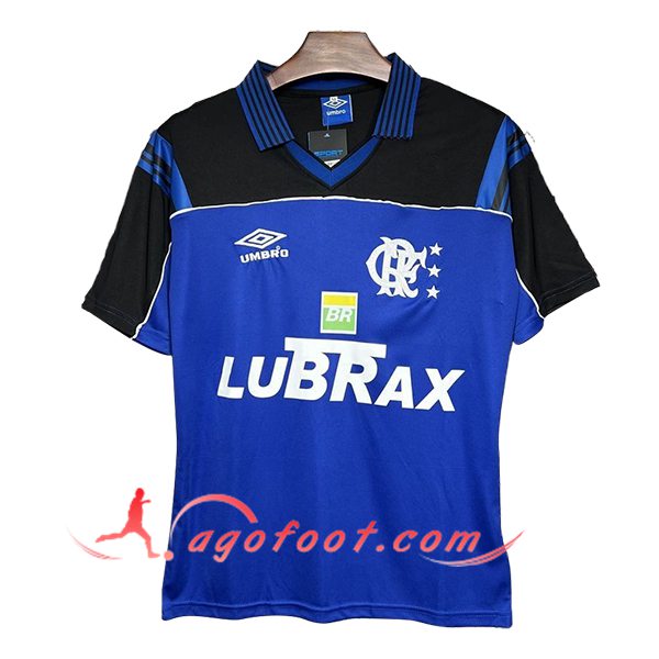 Maillot de Foot Flamengo Retro Gardien De But Bleu 1999