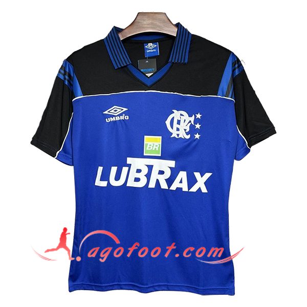 Maillot de Foot Flamengo Retro Gardien De But Bleu 1999