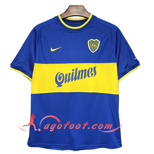 Maillot de Foot Boca Juniors Retro Domicile 2000/2001