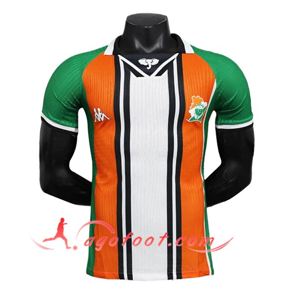 Maillot Equipe Foot Cote d'Ivoire Special Edition Orange/Blanc 2024/2025