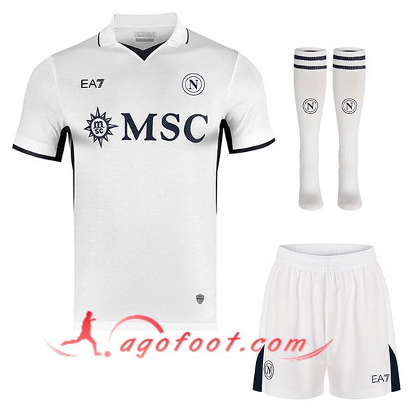 Ensemble Maillot SSC Naples Exterieur (Short + Chaussettes) 2024/2025