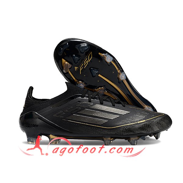 Adidas Chaussures de Foot F50 Elite FG Noir