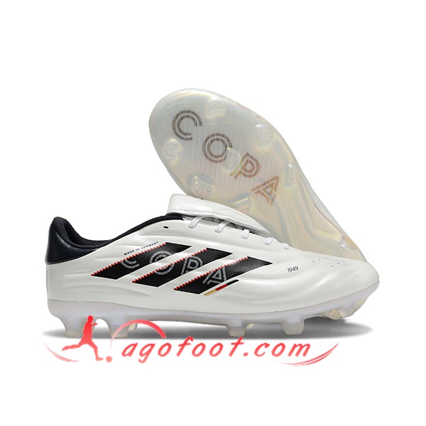 Copa Chaussures de Foot PURE 2 ELITE MADE IN GERMANY FG Blanc/Noir